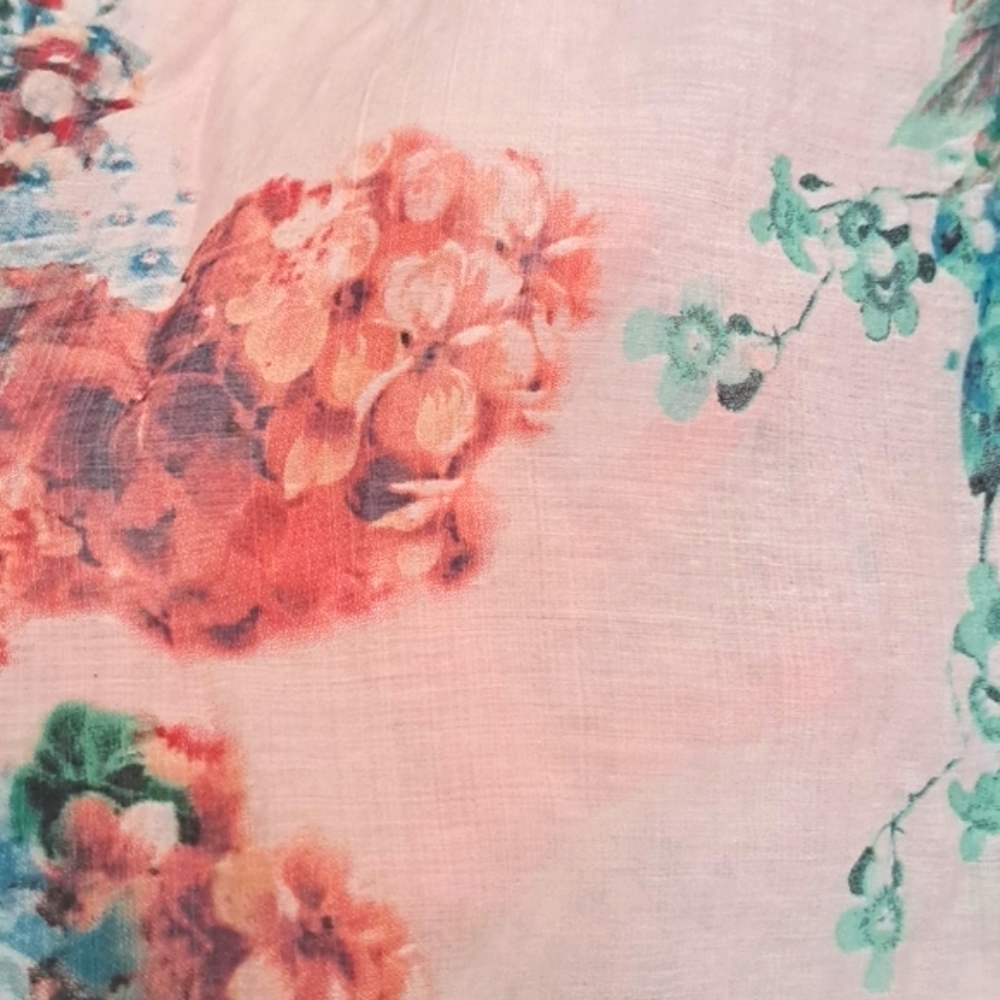 Floral Long Sleeve Top size S - Picture 7 of 9